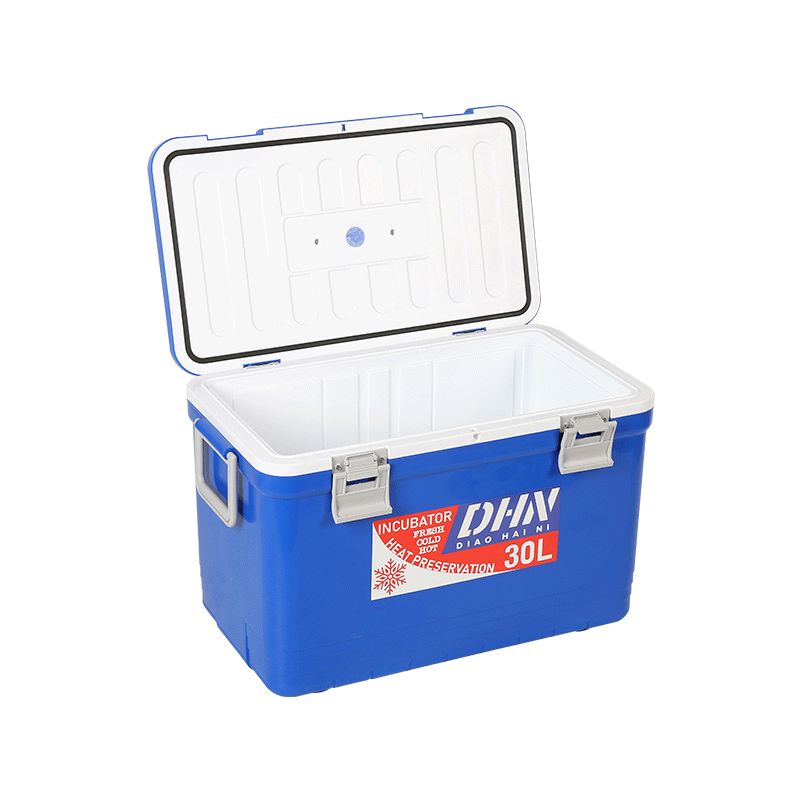 Caja de cadena de frío de medicina de aislamiento de envío de muestra portátil portátil 30L