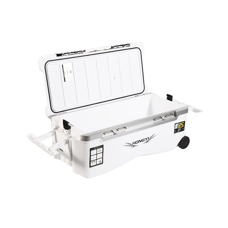 caja de la cadena de frío del abastecimiento de los mariscos frescos del transporte de la capacidad grande estupenda comercial 85L