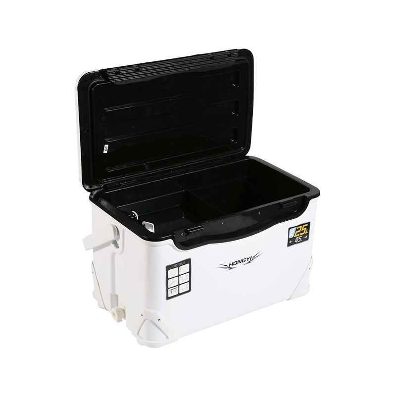 Caja de pesca de mar multifuncional portátil ultraligera para tableta de 25L caja de refrigeración de hielo para pesca al aire libre