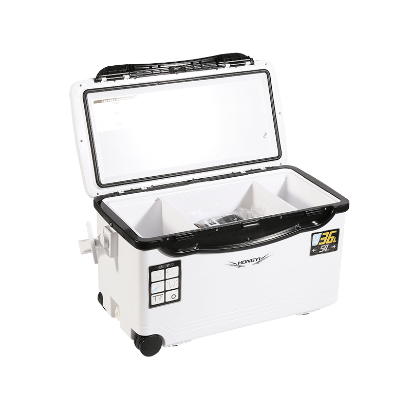 Fiambrera comercial de grado alimenticio de 36 l, caja de refrigeración de hielo portátil para catering, caja de cadena fría