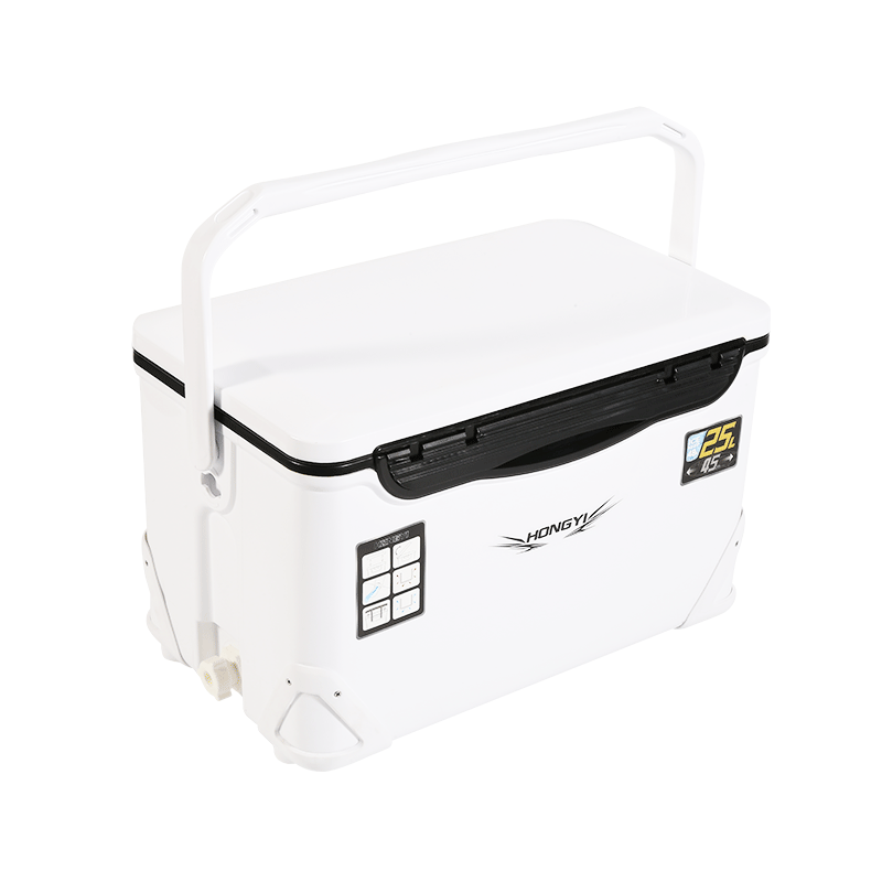 Caja de pesca de mar multifuncional portátil ultraligera para tableta de 25L caja de refrigeración de hielo para pesca al aire libre