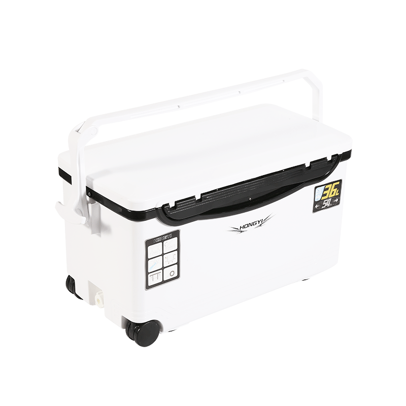 Caja de cadena de frío de catering comercial para el hogar multipropósito para el hogar montada en un vehículo de 36L
