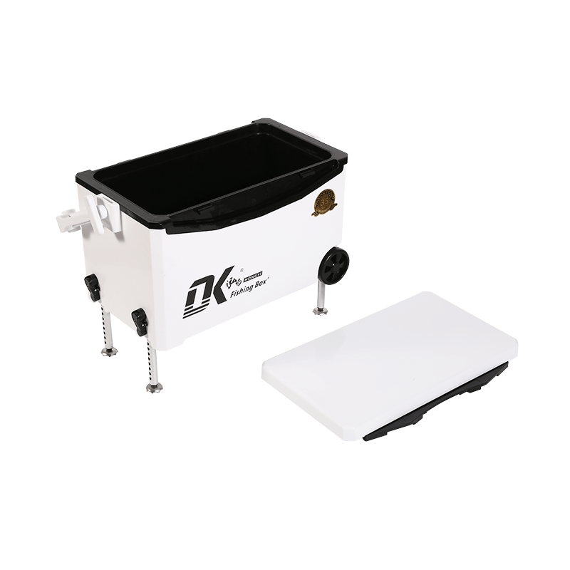 Caja enfriadora de pesca de agua de 35L, ruedas de hielo, plataforma elevable aplicable para todo terreno, caja de pesca