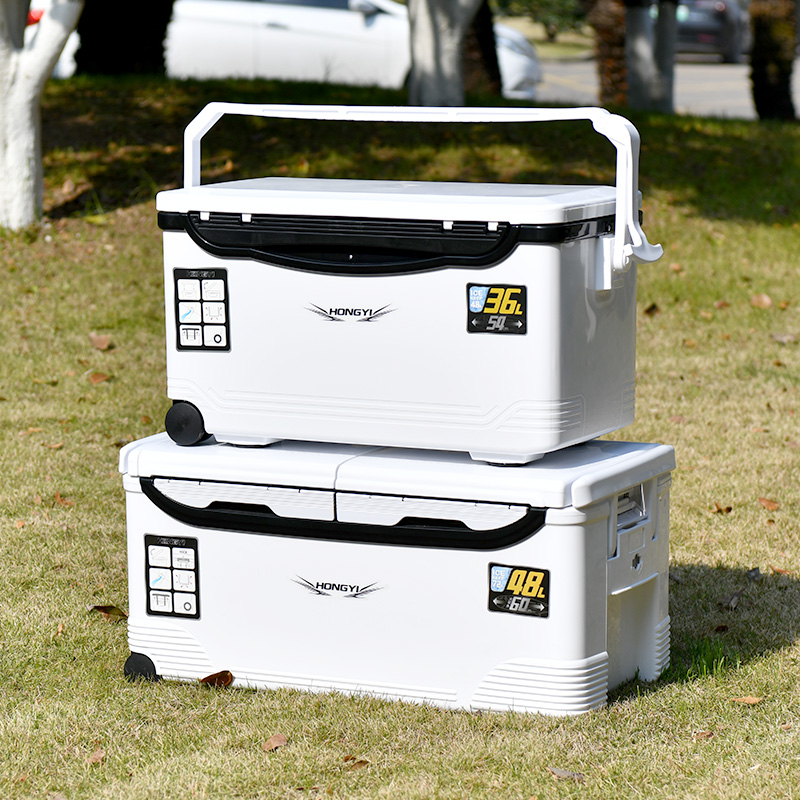 Caja de cadena de frío de catering comercial para el hogar multipropósito para el hogar montada en un vehículo de 36L